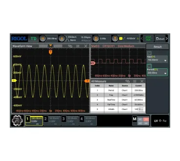 Rigol DHO812 oscilloscope