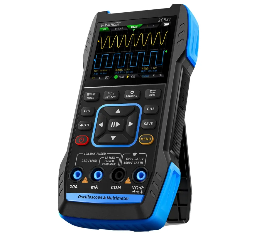 Handheld 3in1 Oscilloscope Multimeter Signal Generator