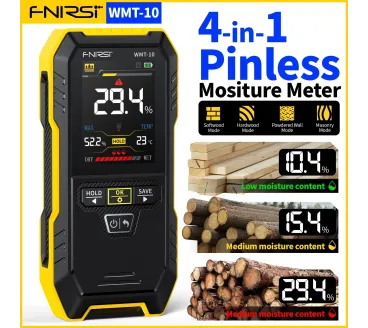 WMT-10 Non-contact Inductive Wood & Wall Moisture Meter Hygrometer