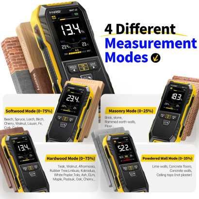 WMT-10 Non-contact Inductive Wood & Wall Moisture Meter Hygrometer