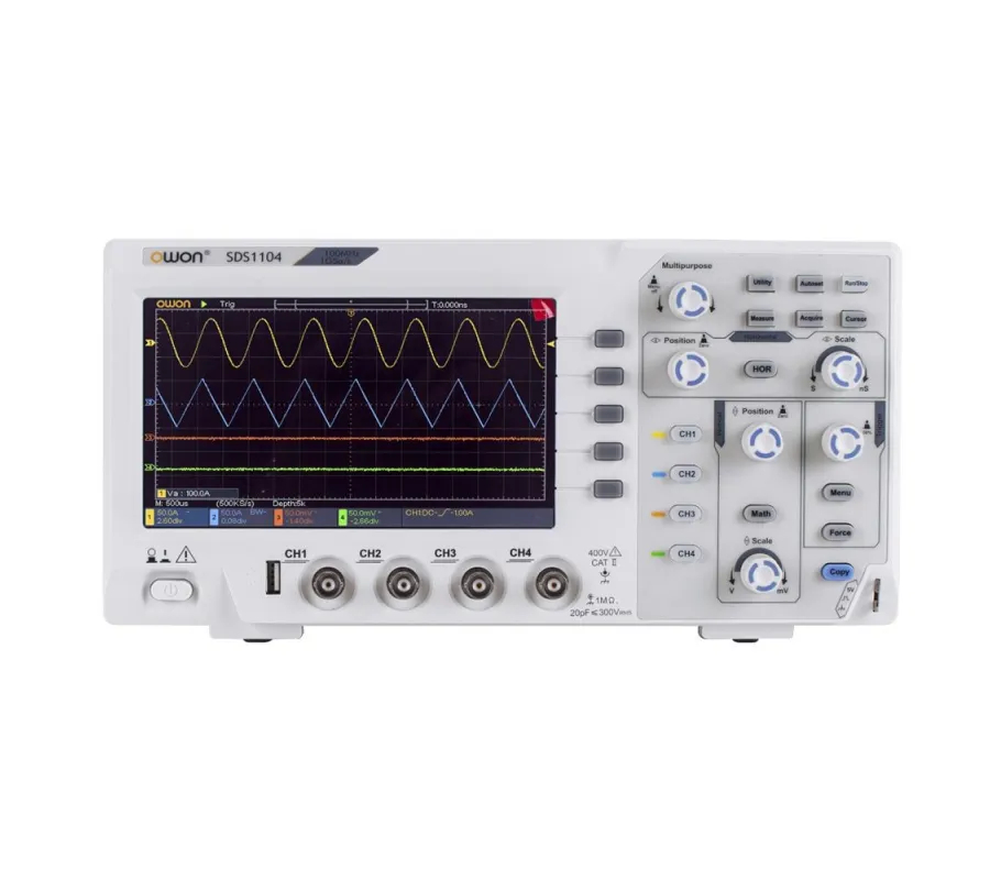 Owon SDS1104 oscilloscope