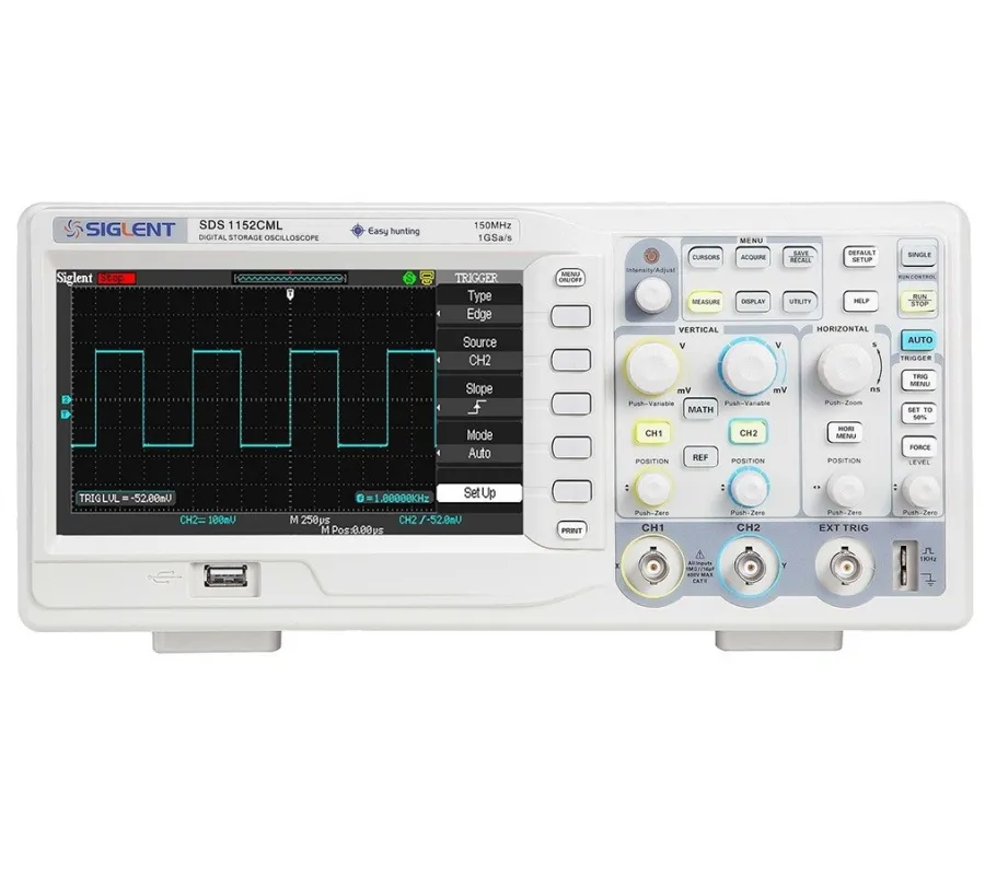 Osciloskopas Siglent SDS1102CML+