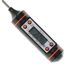 Electronic thermometer for food and drinks