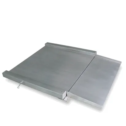 Low profile stainless steel platform scale