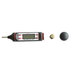 Electronic thermometer for food and drinks