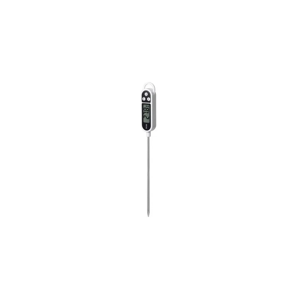 Digital food thermometer with LCD display