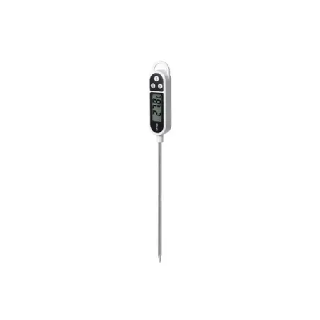 Digital food thermometer with LCD display