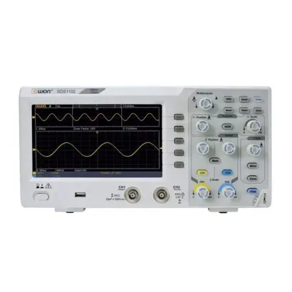 Owon SDS1102 oscilloscope