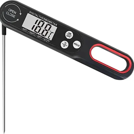 Kitchen thermometer digital foldable