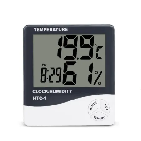 Clock thermometer hygrometer