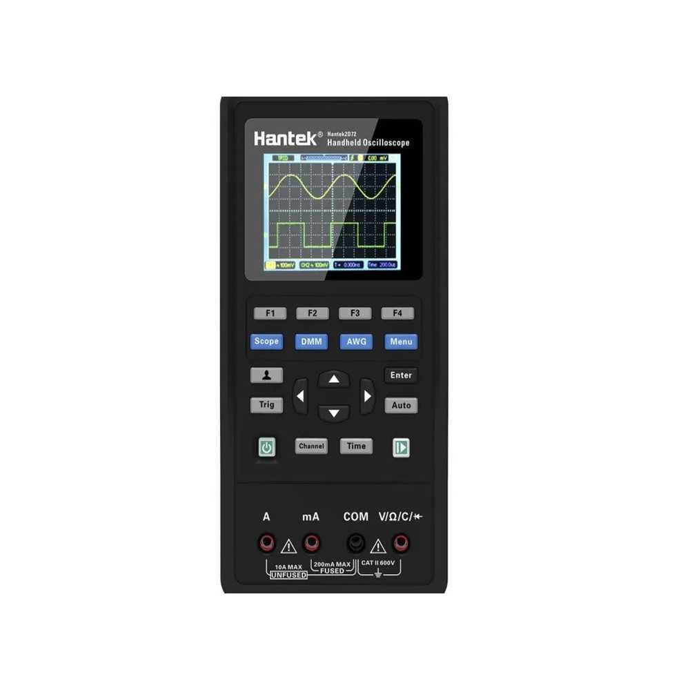 Hantek 2D72 handheld oscilloscope