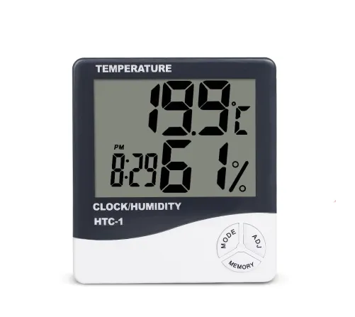 Clock thermometer hygrometer