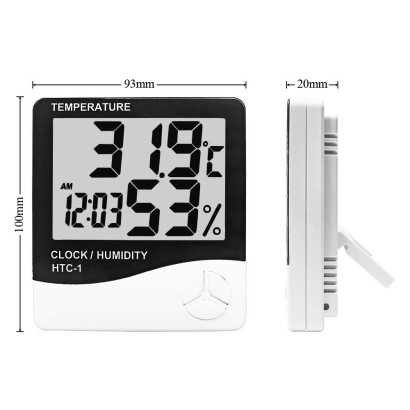 Clock thermometer hygrometer