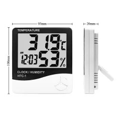 Clock thermometer hygrometer