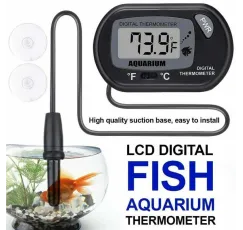 Termometras akvariumui LCD skaitmeninis