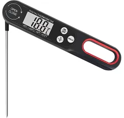 Kitchen thermometer digital foldable