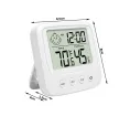 Thermometer hygrometer with alarm clock