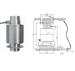 Compression load cell ZSFY-A 30t