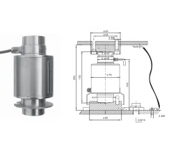 Compression load cell ZSFY-A 30t