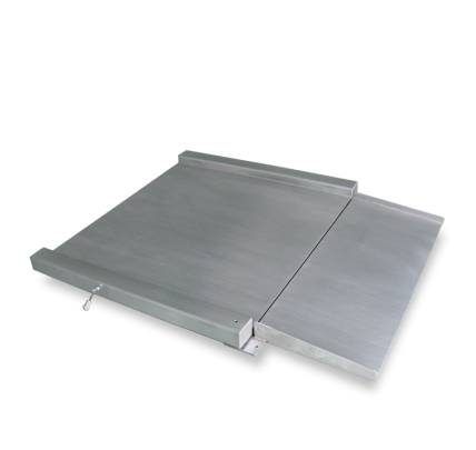 Low profile stainless steel platform scale