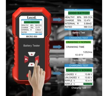 Battery analyzer Lancol Micro 500