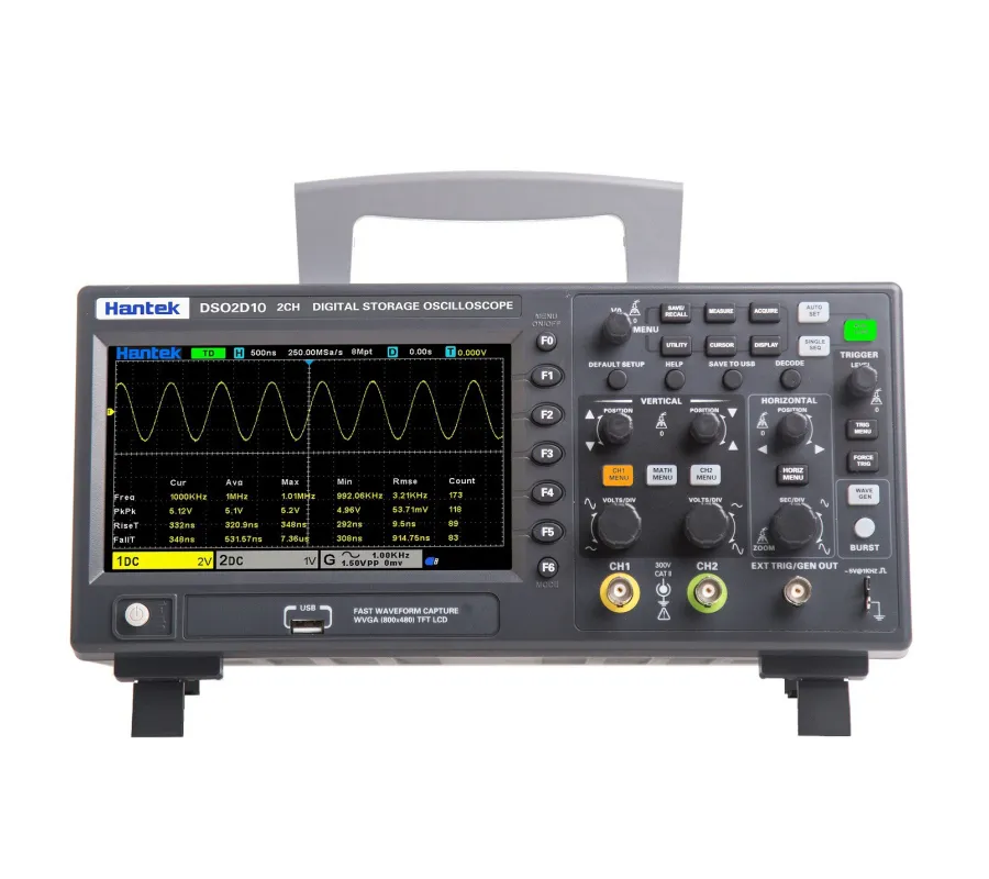 Hantek DSO2D10 oscilloscope