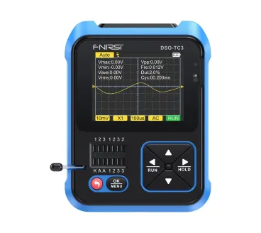 DSO-TC3 3-IN-1 Handheld Digital Oscilloscopes Signal Generator Transistor Tester