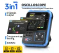 DSO-TC3 3-IN-1 Handheld Digital Oscilloscopes Signal Generator Transistor Tester