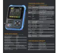 DSO-TC3 3-IN-1 Handheld Digital Oscilloscopes Signal Generator Transistor Tester