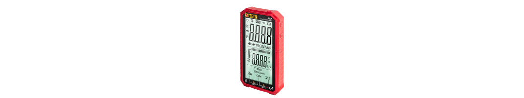 Multimeters, moisture meters, material property meters